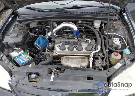 2001 Honda Civic Ex z USA, uszkodzony, nr VIN 2HGES26751H612533